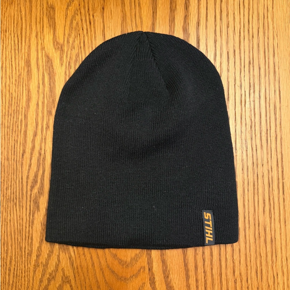 STIHL Black Beanie Hat